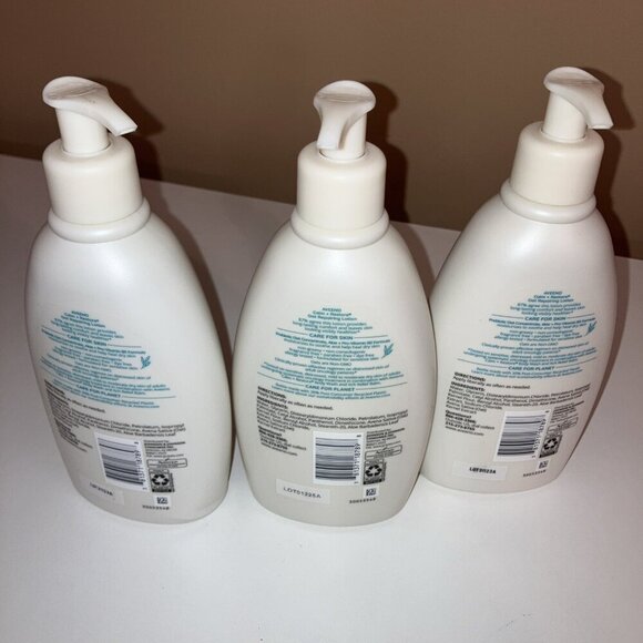 Aveeno Calm + Restore Oat Repairing Lotion. Sensitive, Delicate Skin 3 X 12oz - Picture 2 of 4